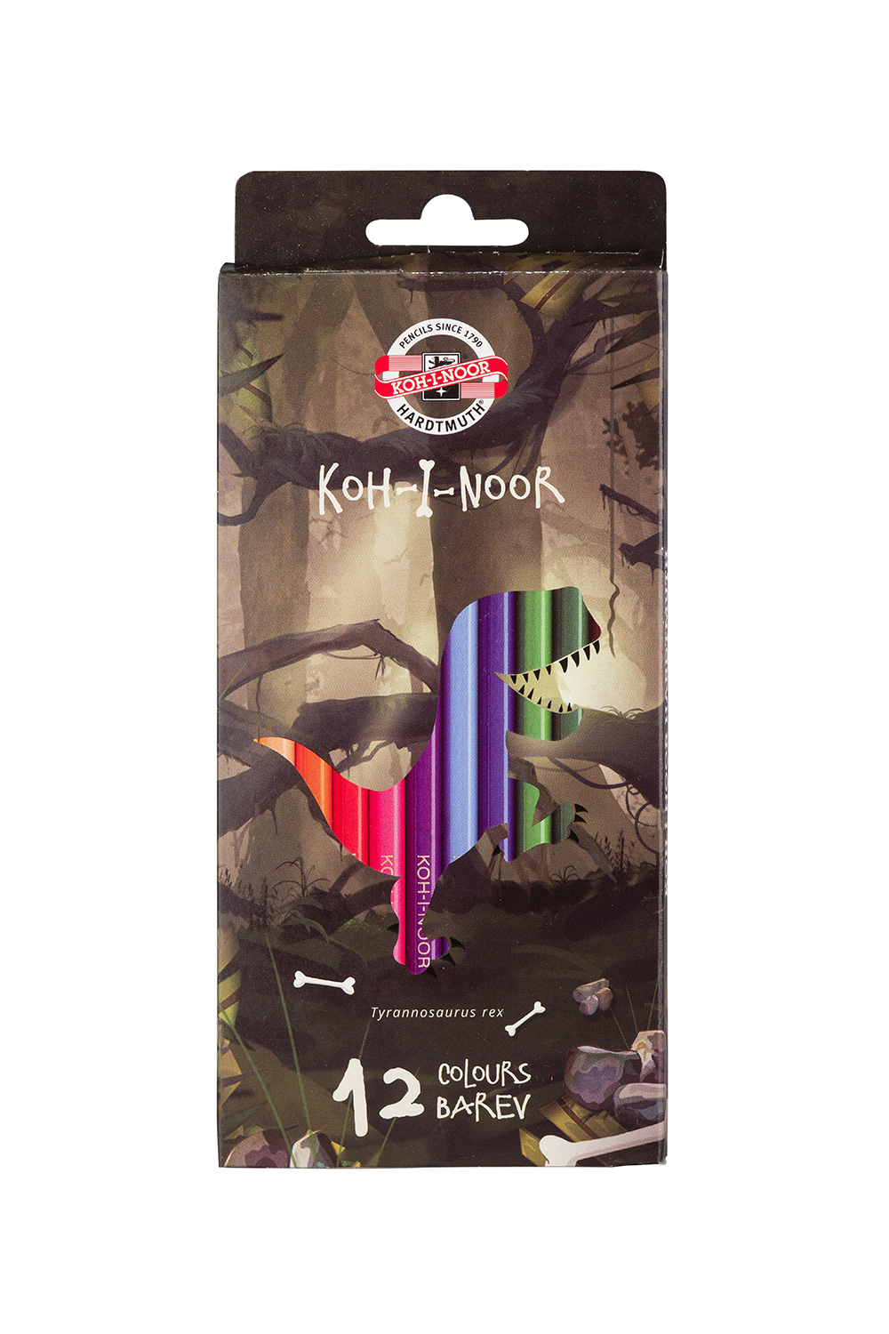 souprava pastelek školních 3592 12 Dino #100450