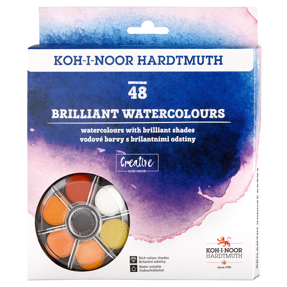 barvy brilantní kulaté 48 #125333