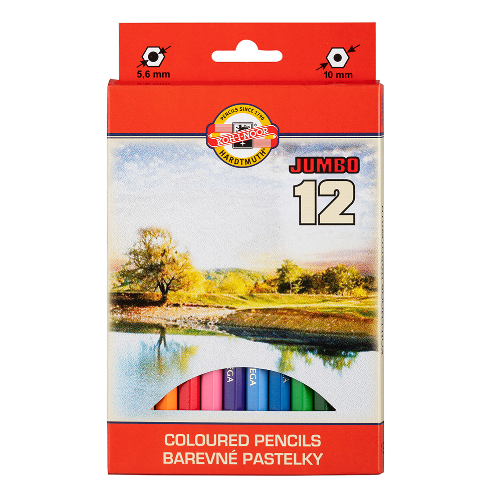 souprava pastelek OK 10 3382 12 krajina #130653