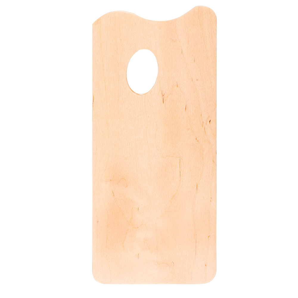 paleta malířská dřevěná malá #18671