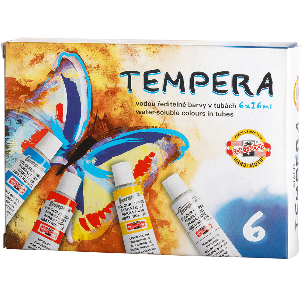 souprava temperových barev 6 #18804