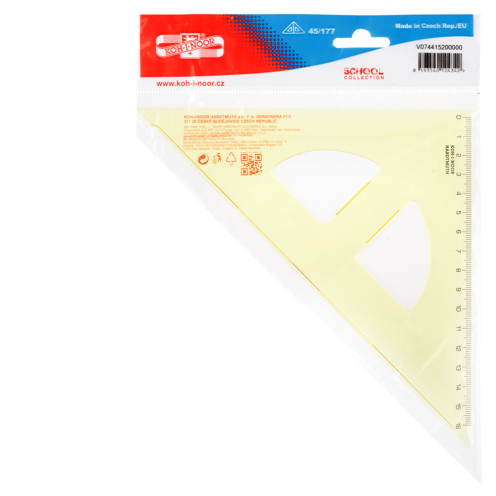 trojúhelník 45/177 744152 žlutý #20340