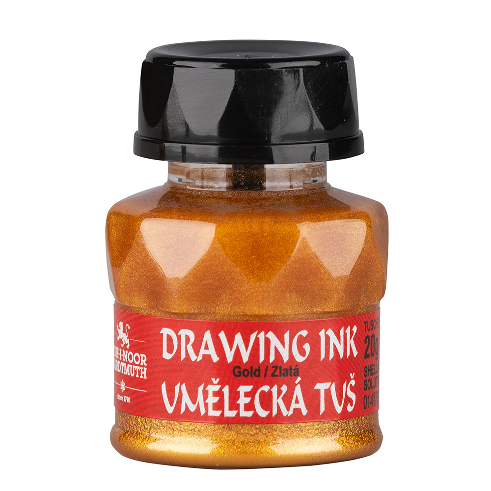 tuš umělecká 20g 2810 zlatá #37618