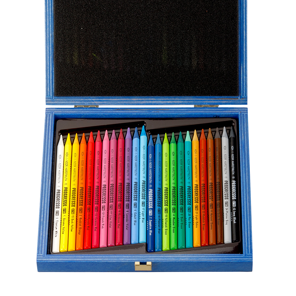 souprava tužek pastelových v laku 8758 24 #62709