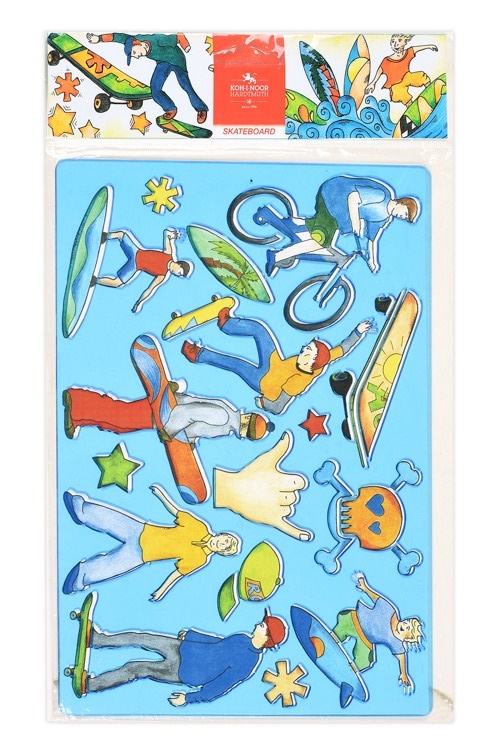 šablona Skateboard 9820 #77012