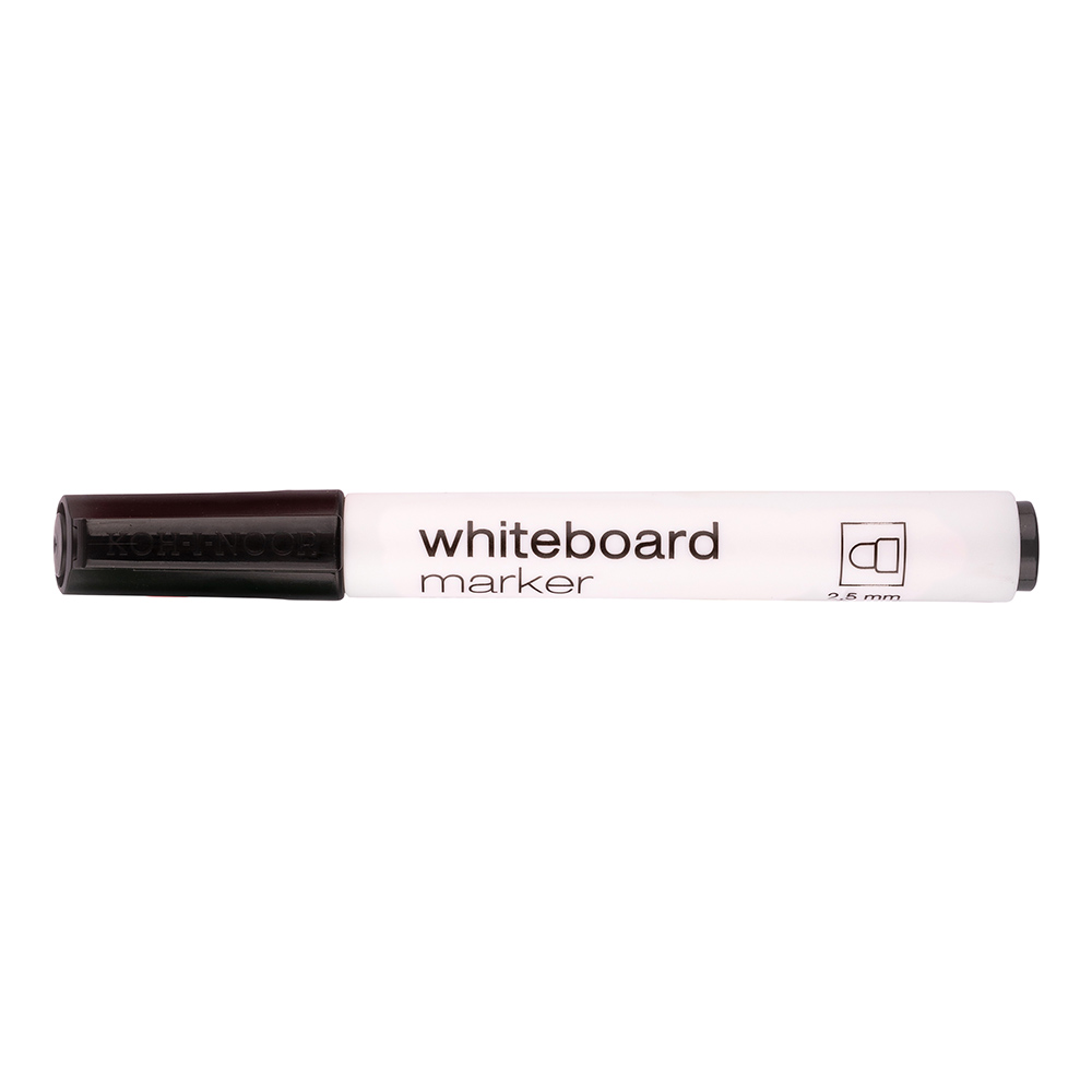 značkovač White Board 9005 kulatý černý #164168