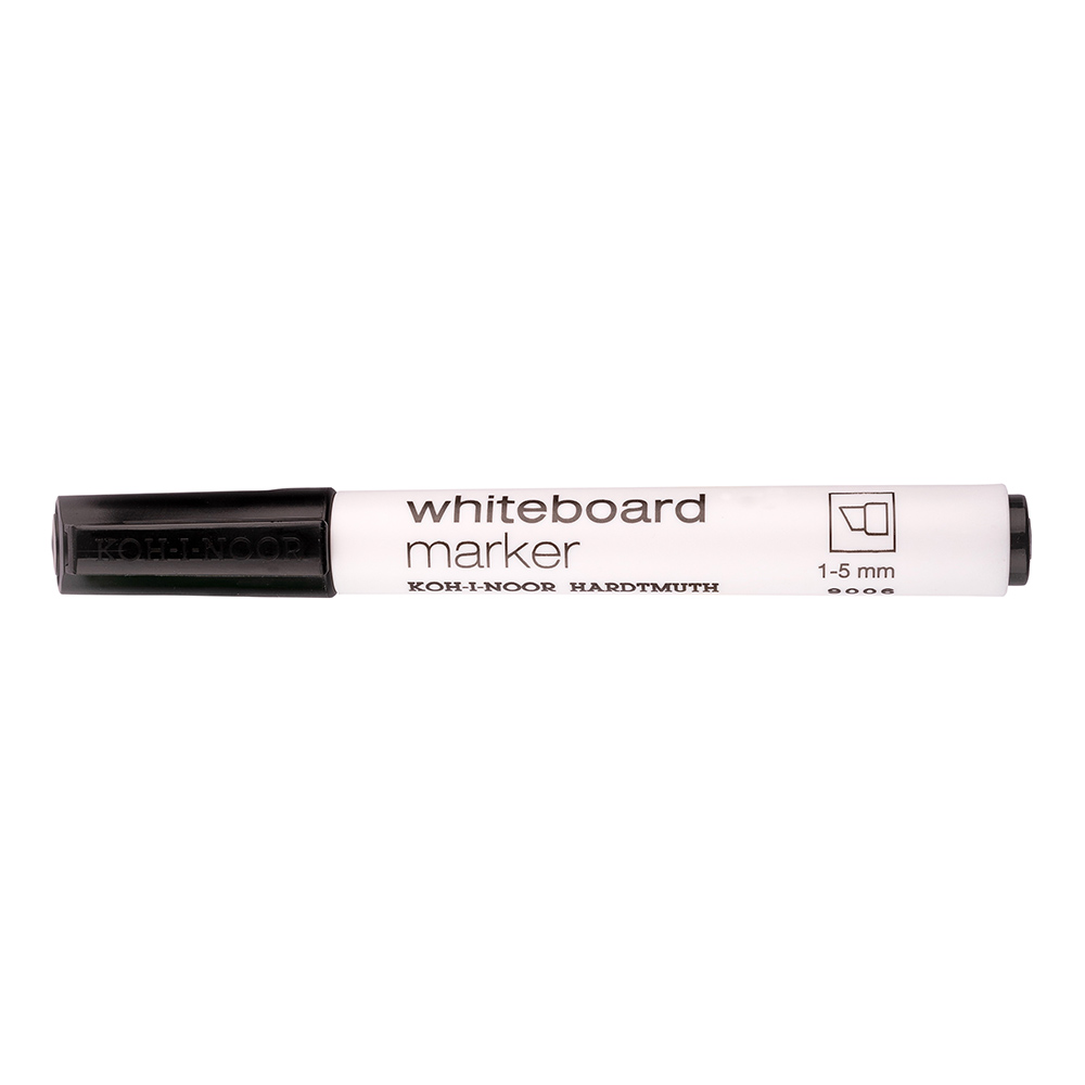 značkovač White Board 9006 plochý černý #164545