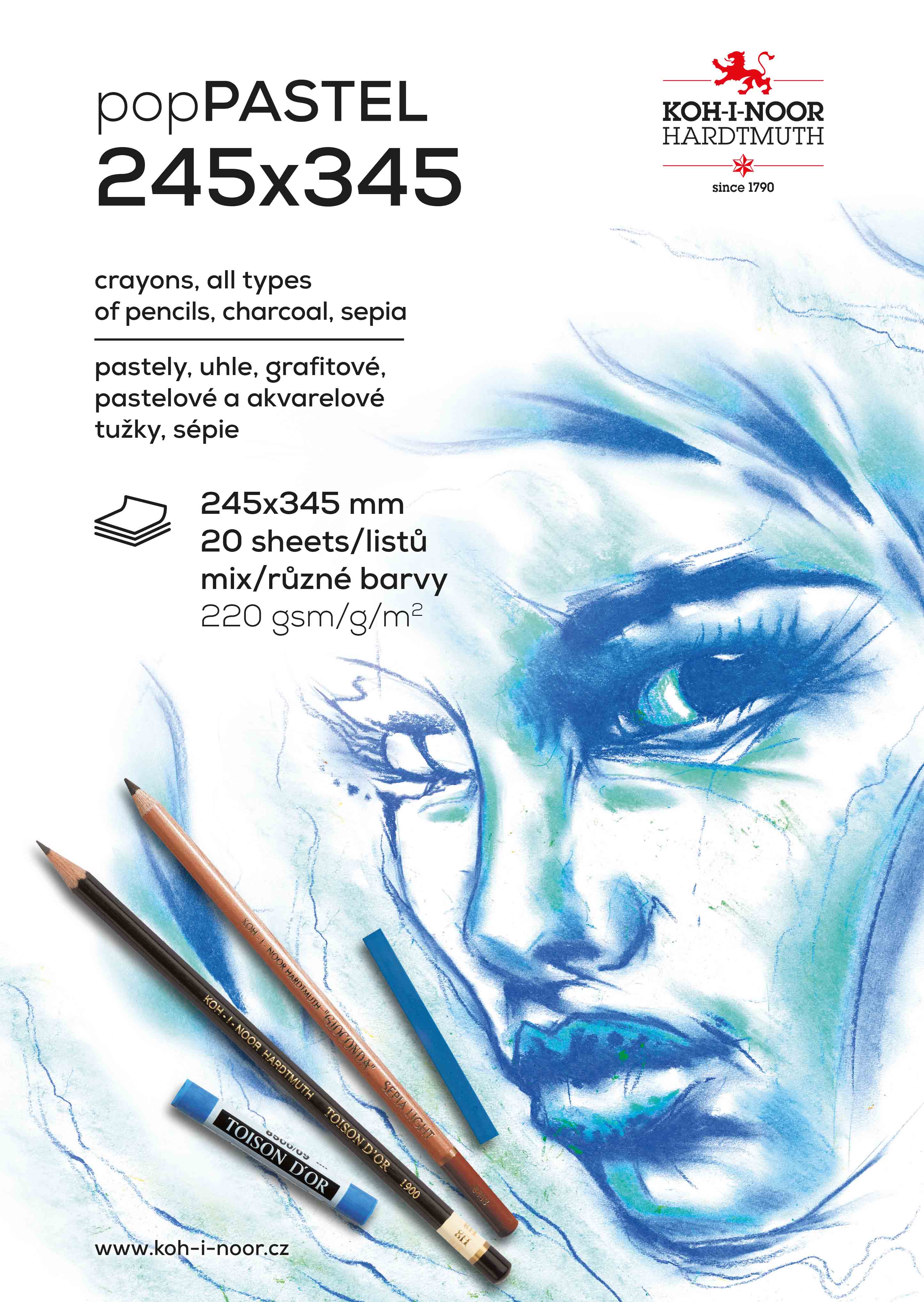 blok PASTEL mix 245x345 #165464