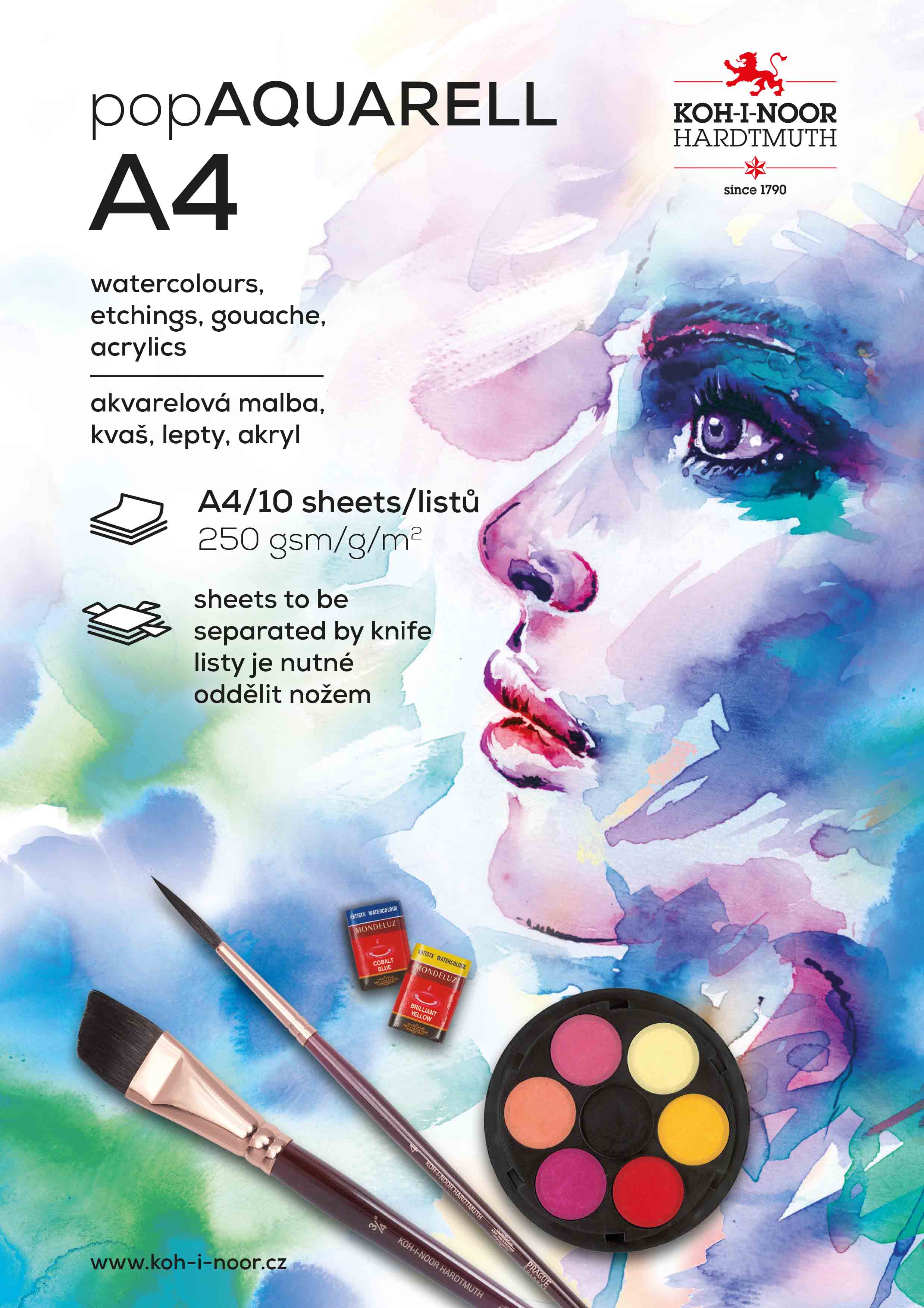 blok AQUARELL A4 #165465