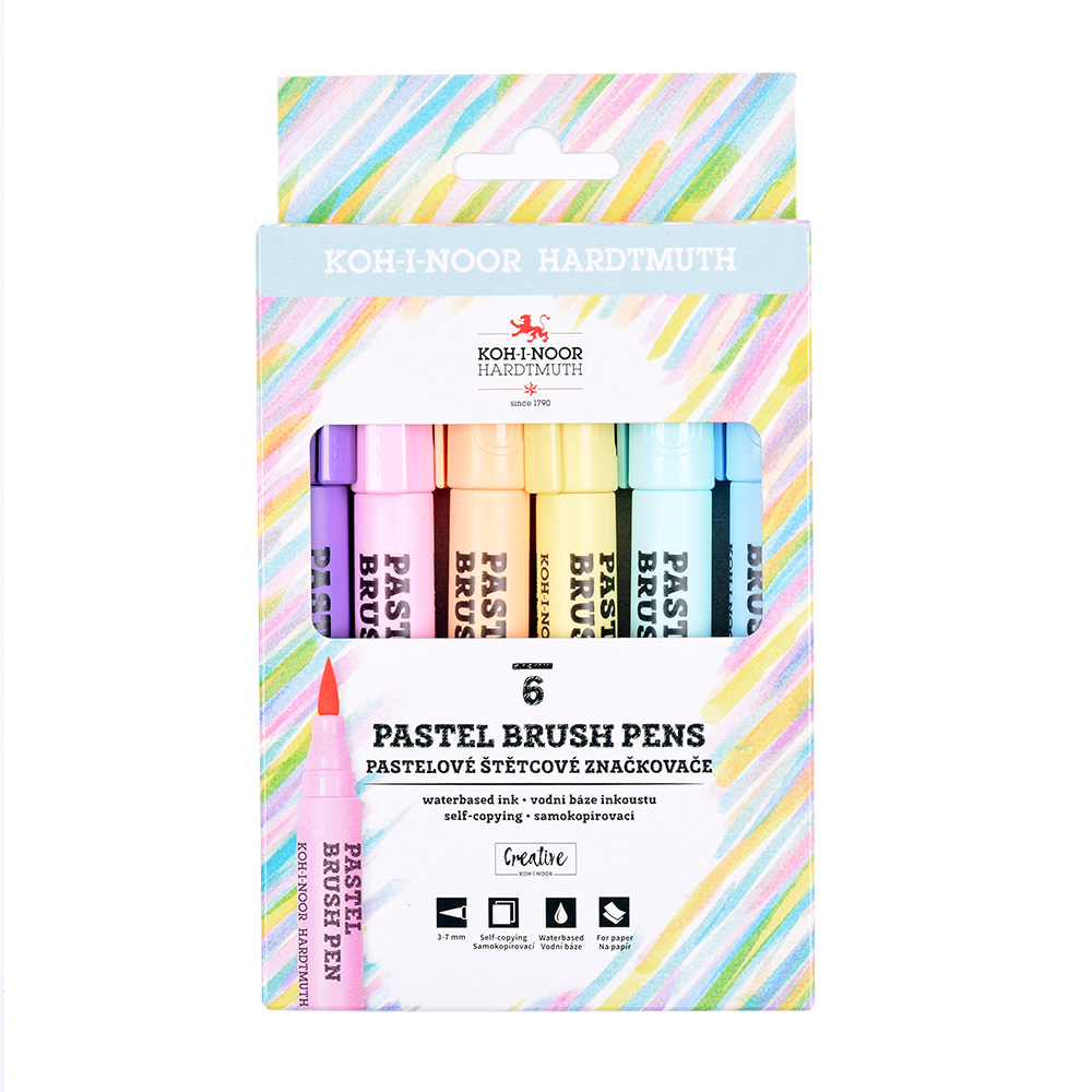 171990-772409jf07ks souprava značkovačů pastelových štětcových 2409 6 #171990