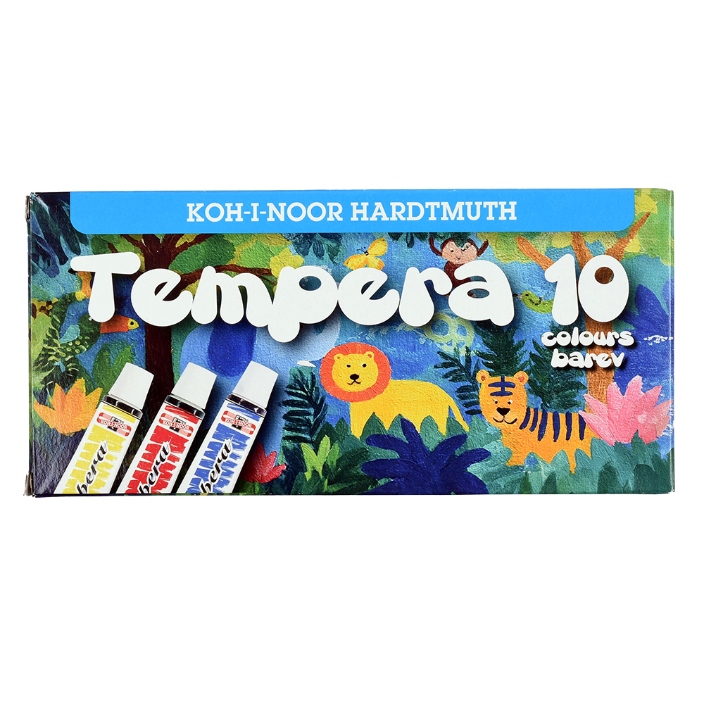 souprava temperových barev 10 10ml #178356