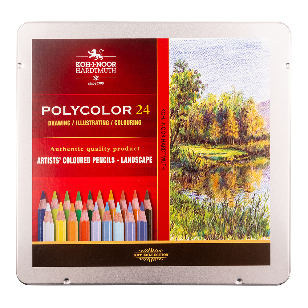 souprava pastelek uměleckých 3824 24 krajina #73276
